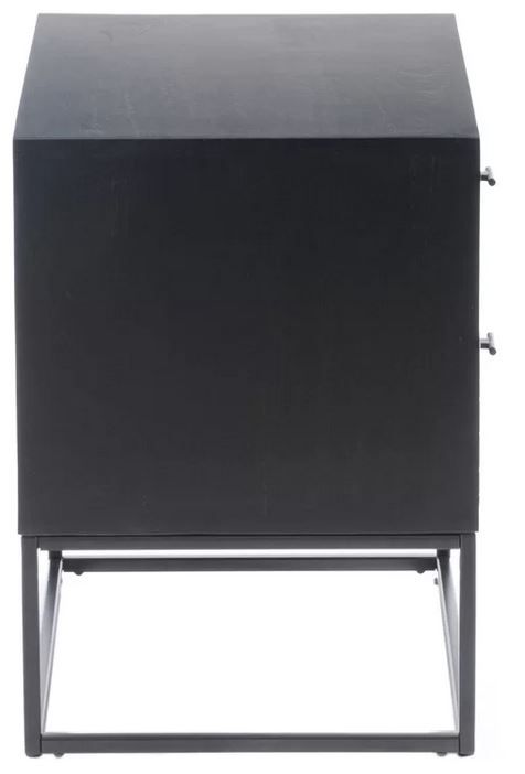 Gaddy 2 - Drawer Metal Nightstand thumbnail 3