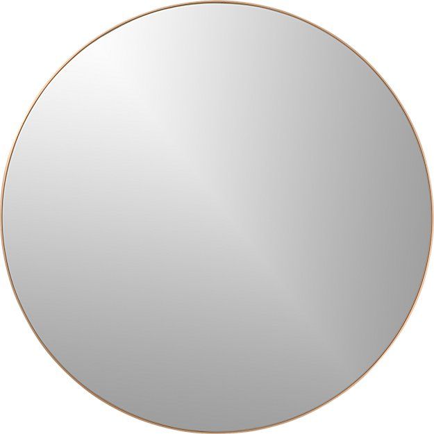 INFINITY ROUND BRASS WALL MIRROR thumbnail 3