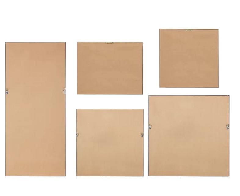 Plateau Blue Bliss - 5 Piece Picture Frame Graphic Art Set on Canvas thumbnail 2
