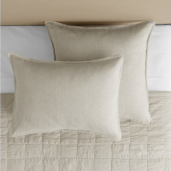 Brooke Washed Linen Sham thumbnail 2