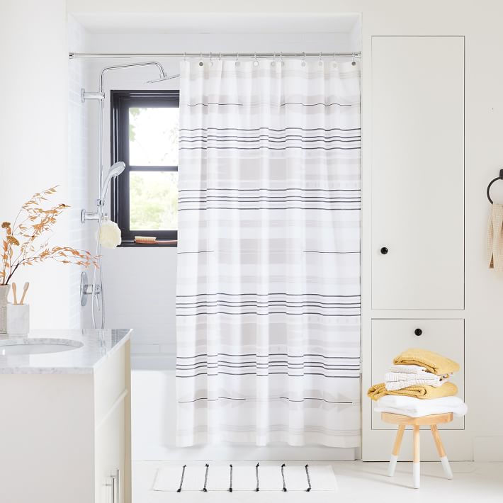 Organic Tassel Stripe Bath Mat thumbnail 6