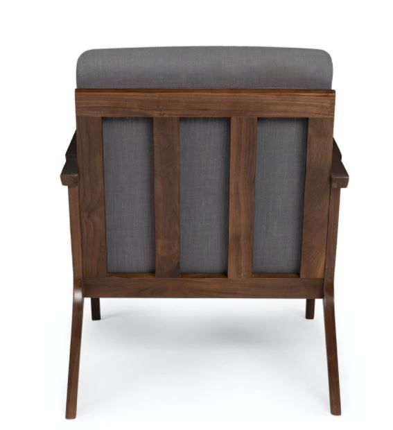 Otio Thunder Gray Walnut Lounge Chair thumbnail 2