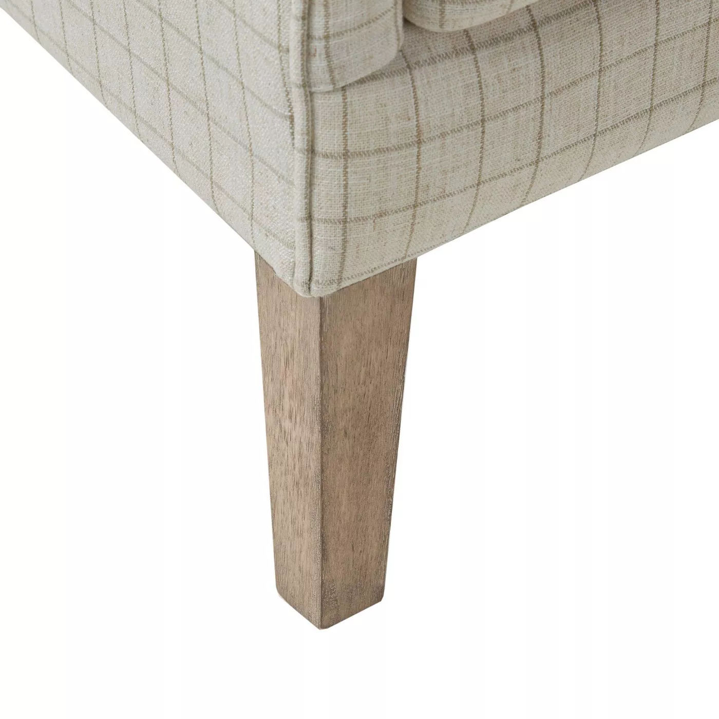 Madison Park Leda Swoop Wing Chair thumbnail 4