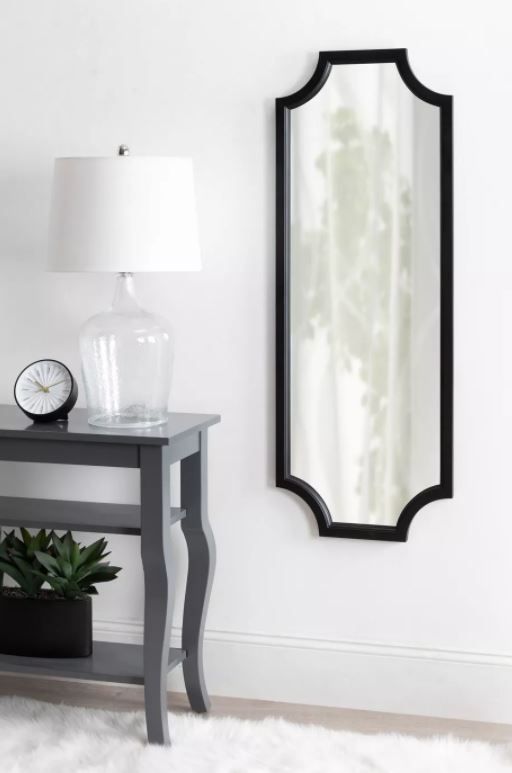 Hogan Framed Scallop Full Length Wall Mirror thumbnail 4