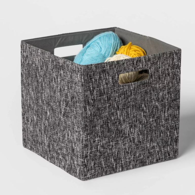 Fabric Cube Storage Bin thumbnail 2