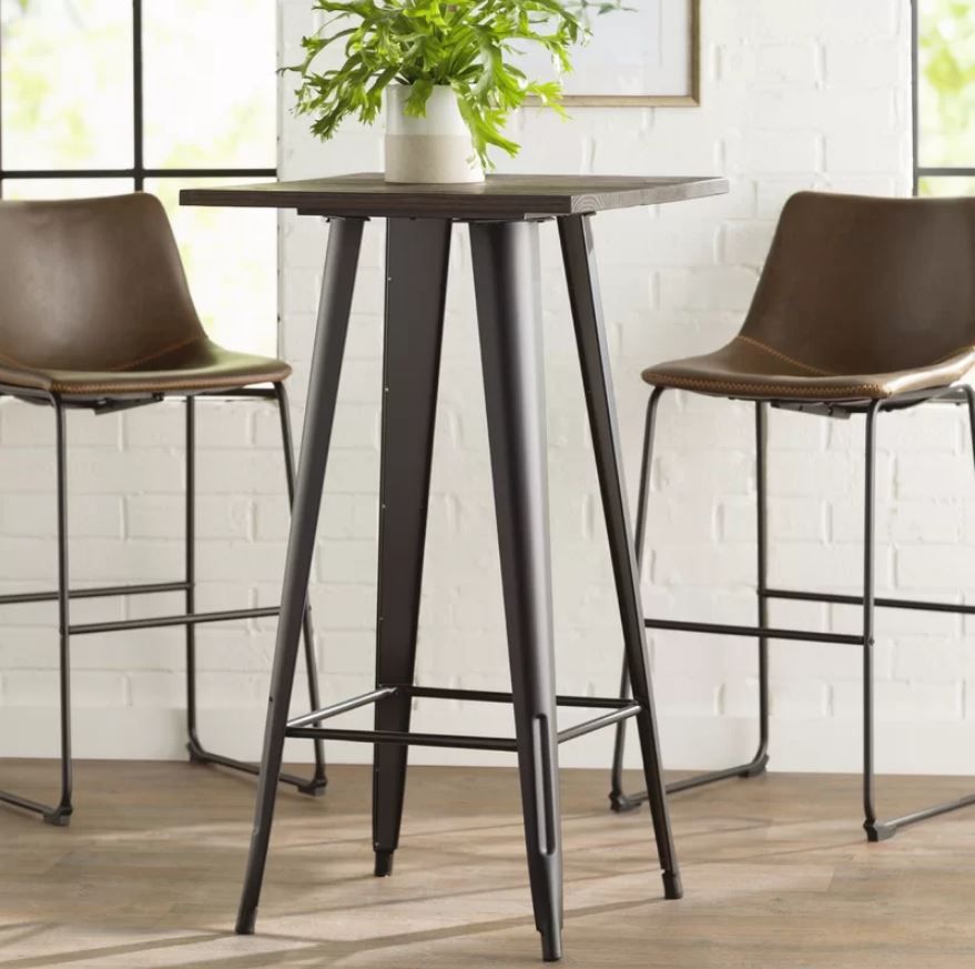 Leonardson Bar Height 23.5'' Dining Table thumbnail 2