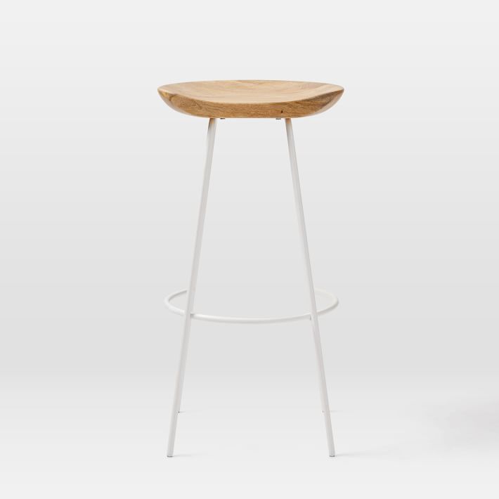 Alden Bar & Counter Stools  White thumbnail 2