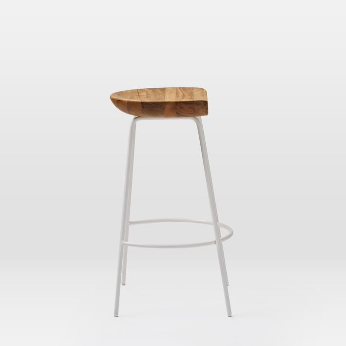 Alden Bar & Counter Stools  White thumbnail 3