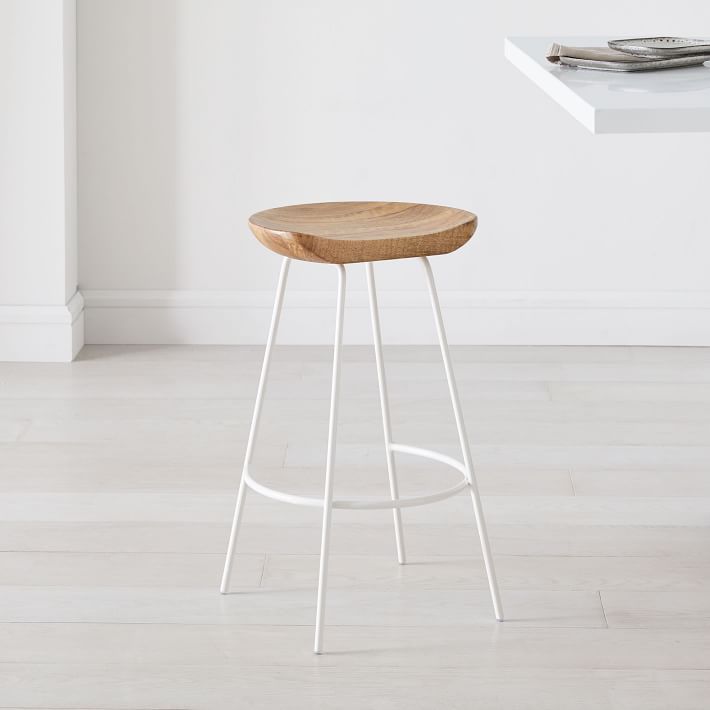 Alden Bar & Counter Stools  White thumbnail 5