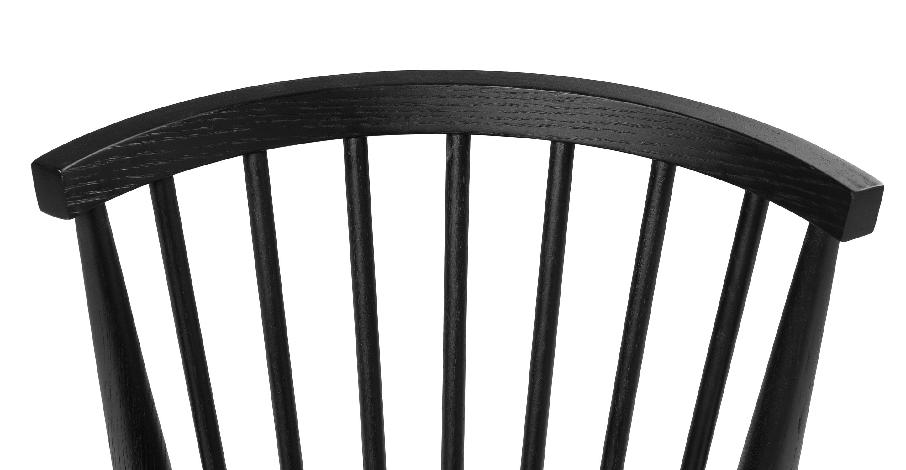 Rus Black Dining Chair Set Of 2 thumbnail 5
