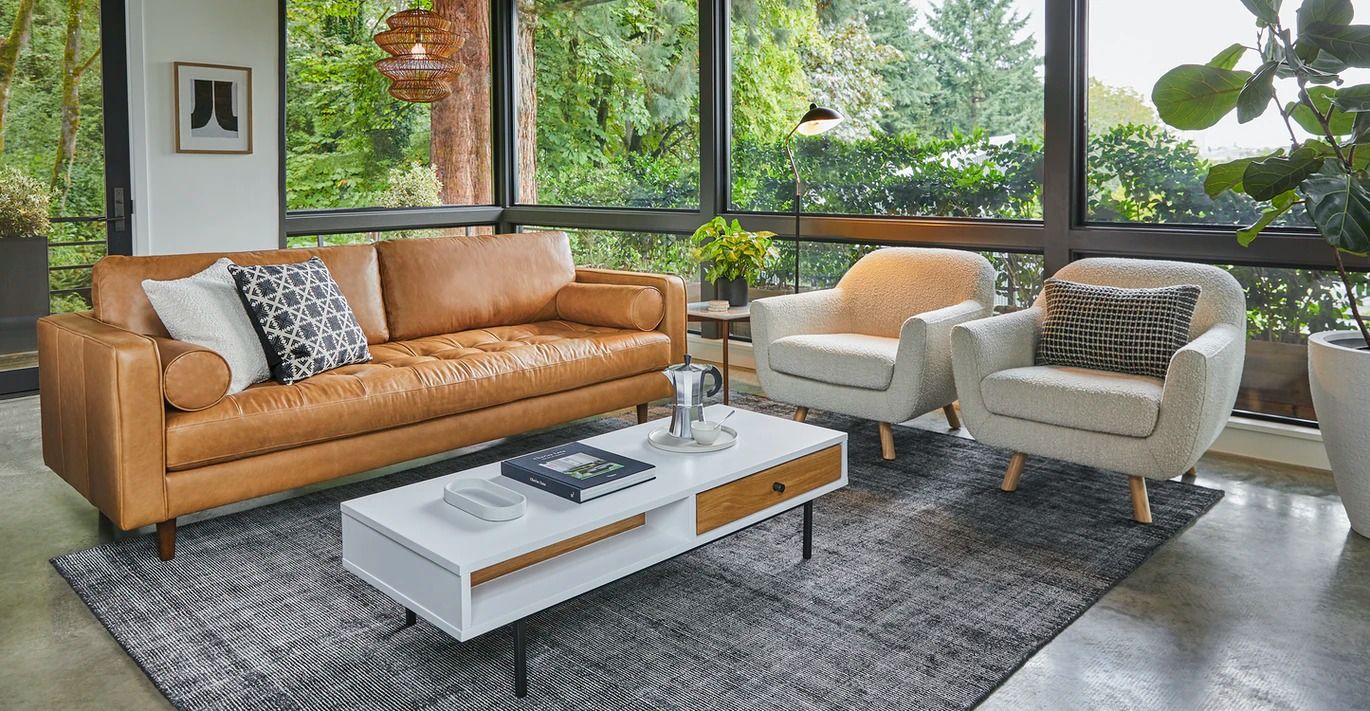 Sven Charme Tan Sofa thumbnail 2