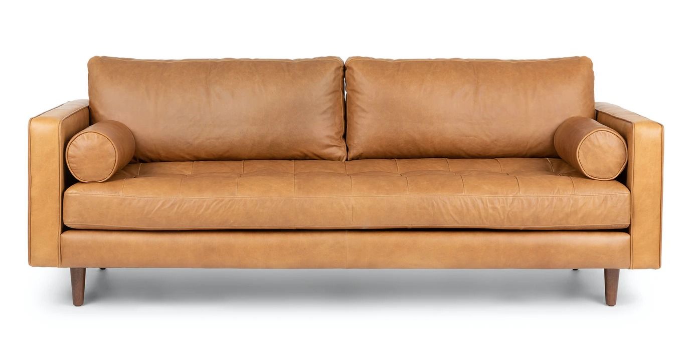 Sven Charme Tan Sofa thumbnail 3