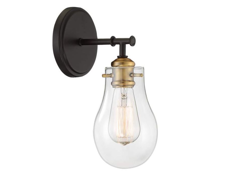 Possini Euro Simran High Bronze Wall Sconce thumbnail 5