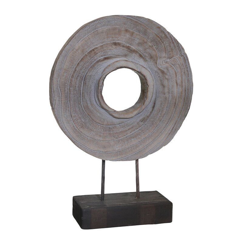 Bovina Wood Round Table Top Decor thumbnail 3