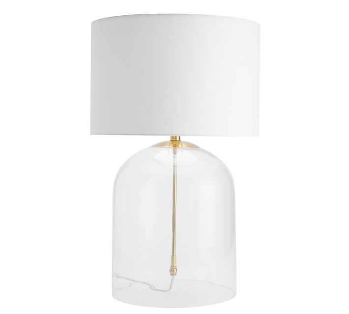 Aria Glass Dome Table Lamp (20"-27") thumbnail 3