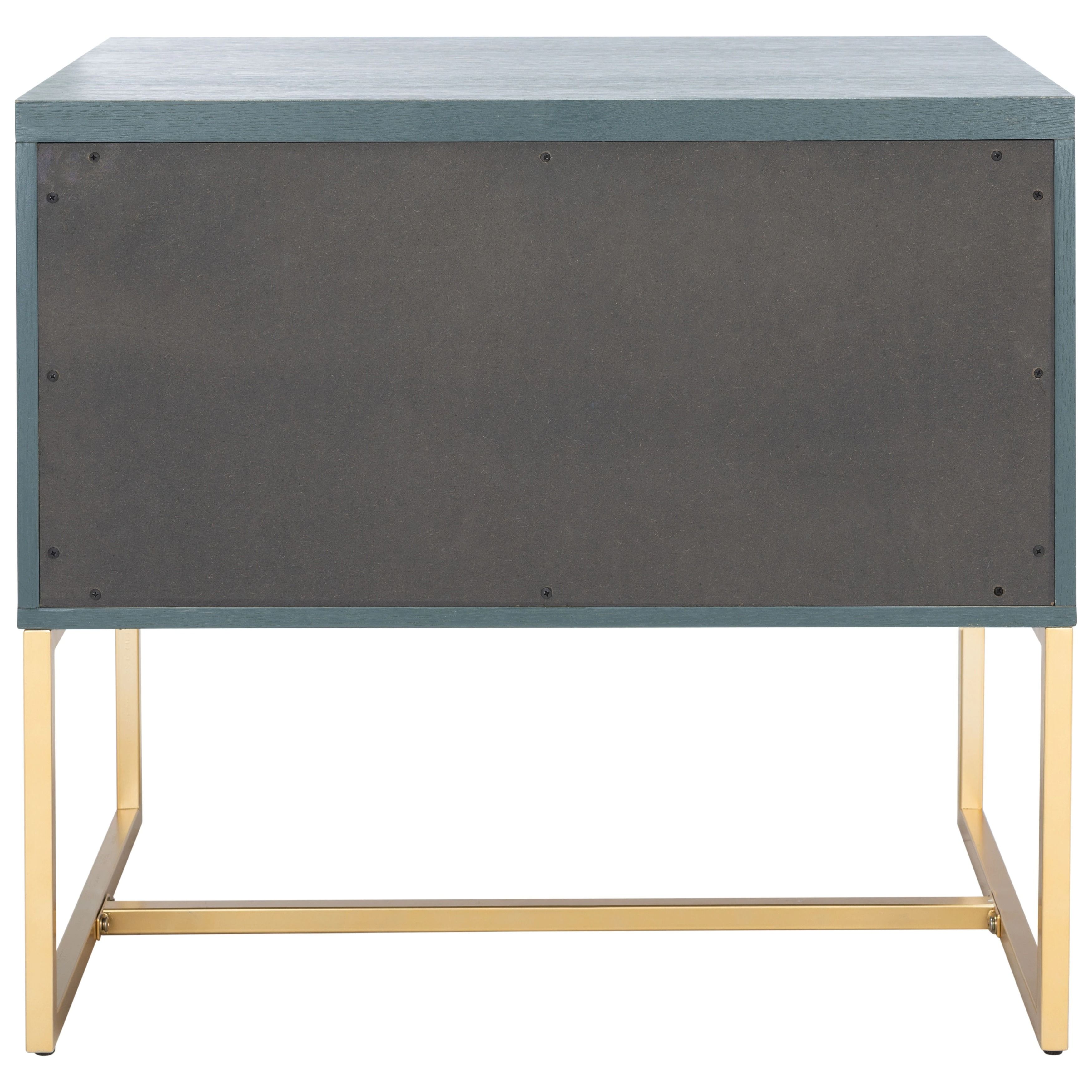 Safavieh Estelle Teal Nightstand thumbnail 6