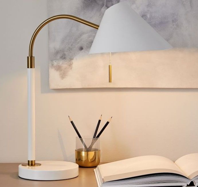 Mid Century USB Task Lamp thumbnail 2