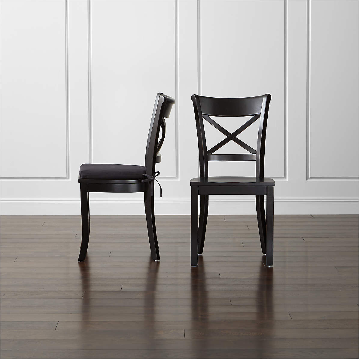 Vintner Black Wood Dining Chair thumbnail 5