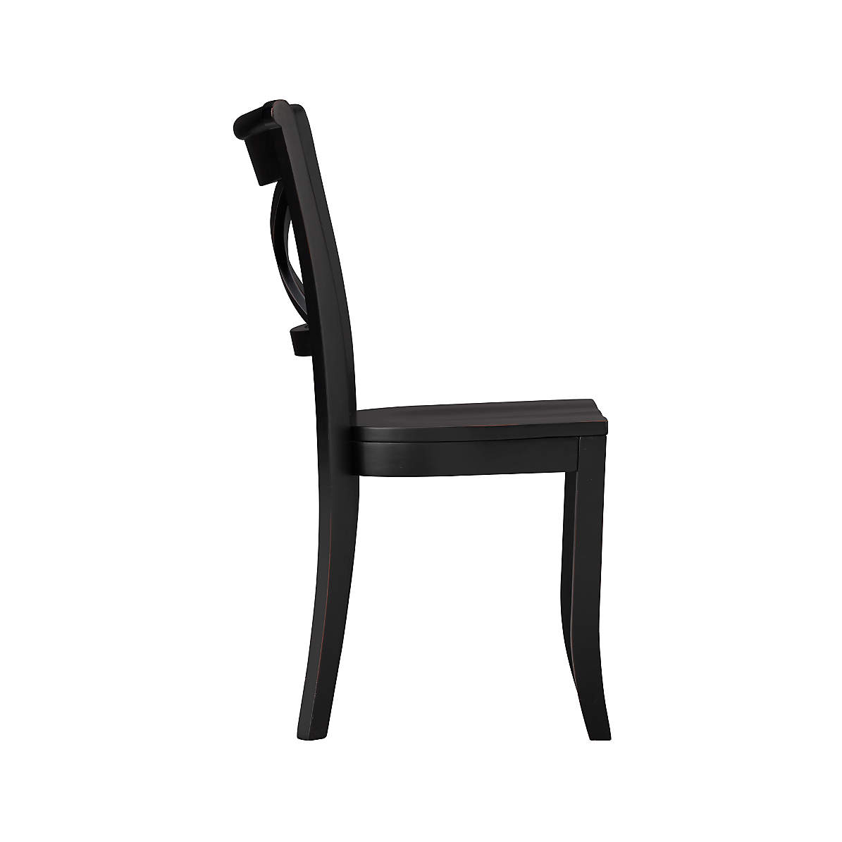 Vintner Black Wood Dining Chair thumbnail 3