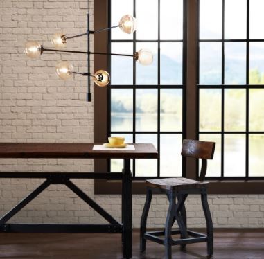 Cyrus ModernContemporary Chandelier Gold thumbnail 2