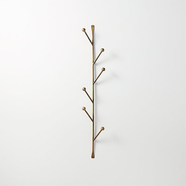 BARKER VERTICAL WALL MOUNTED COAT RACK thumbnail 2