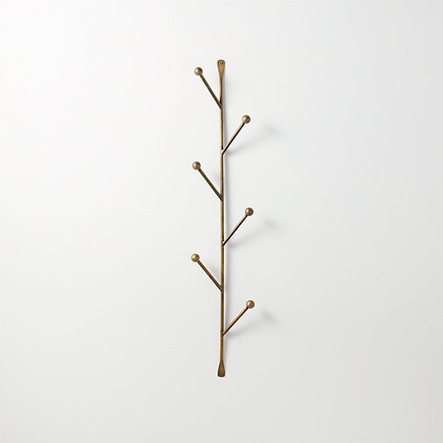 BARKER VERTICAL WALL MOUNTED COAT RACK thumbnail 3