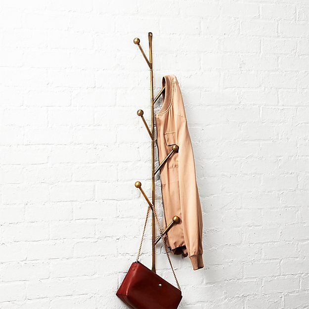 BARKER VERTICAL WALL MOUNTED COAT RACK thumbnail 5