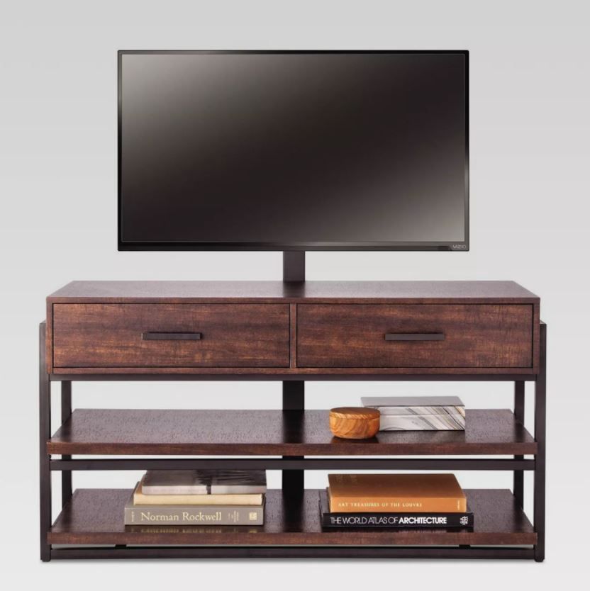 Mixed Material 3 in 1 TV Stand Brown thumbnail 2