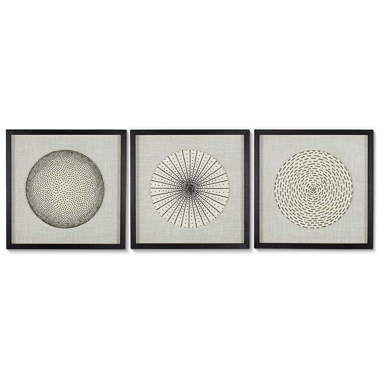Geometric Burst High Framed Wall Art thumbnail 2
