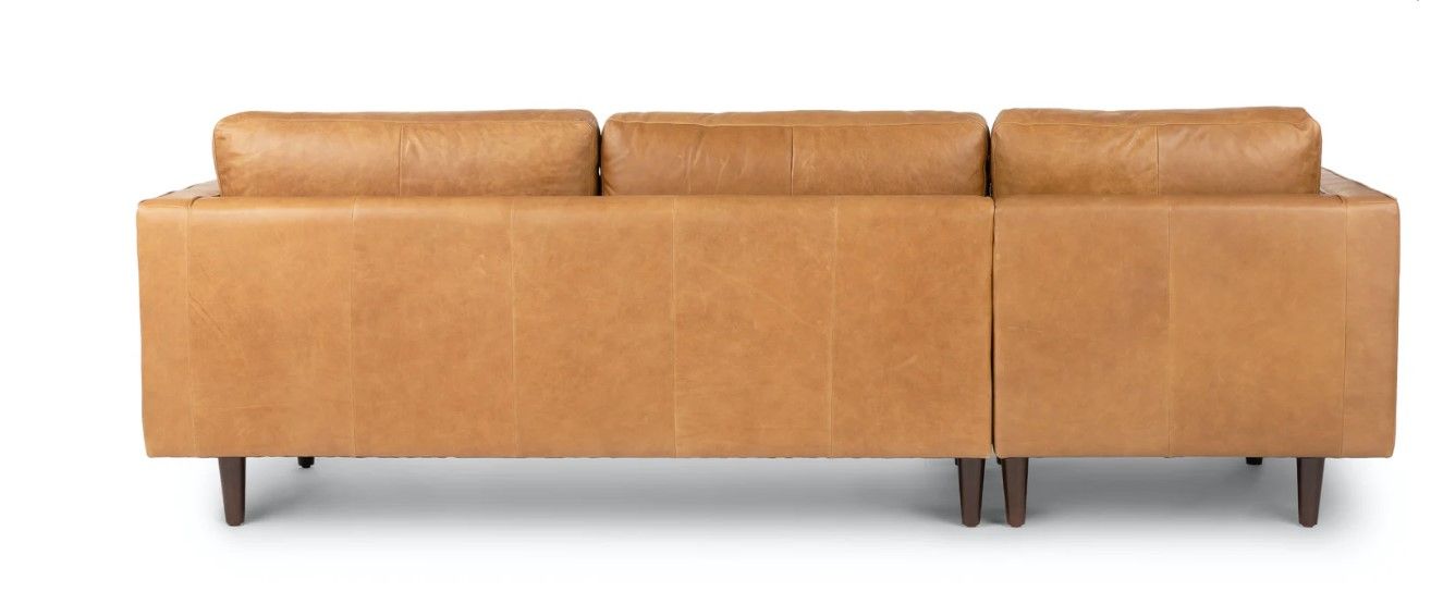 Sven Charme Tan Left Sectional Sofa thumbnail 4