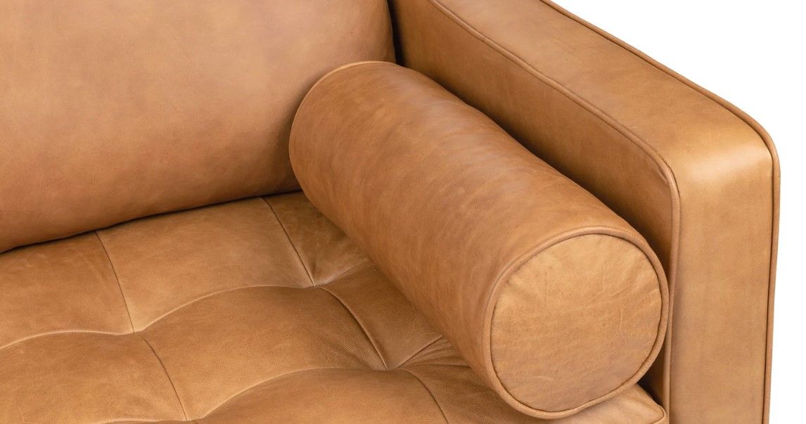 Sven Charme Tan Left Sectional Sofa thumbnail 7