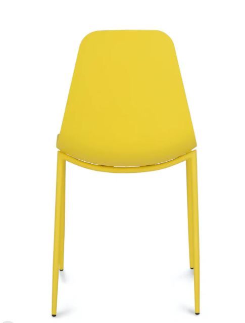 Svelti Daisy Yellow Dining Chair Set Of 2 thumbnail 3