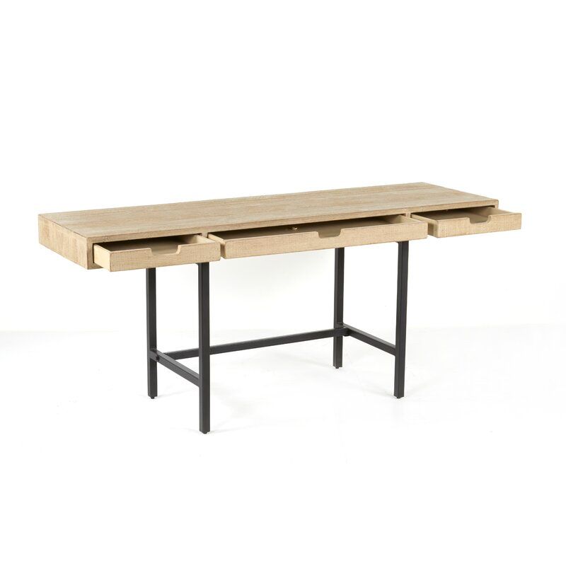 Roughton Solid Wood Desk thumbnail 2