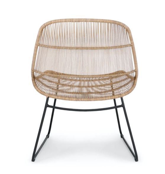 Selka Natural Lounge Chair thumbnail 4