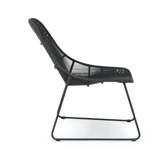 Selka Black Dining Chair Set Of 2 thumbnail 2