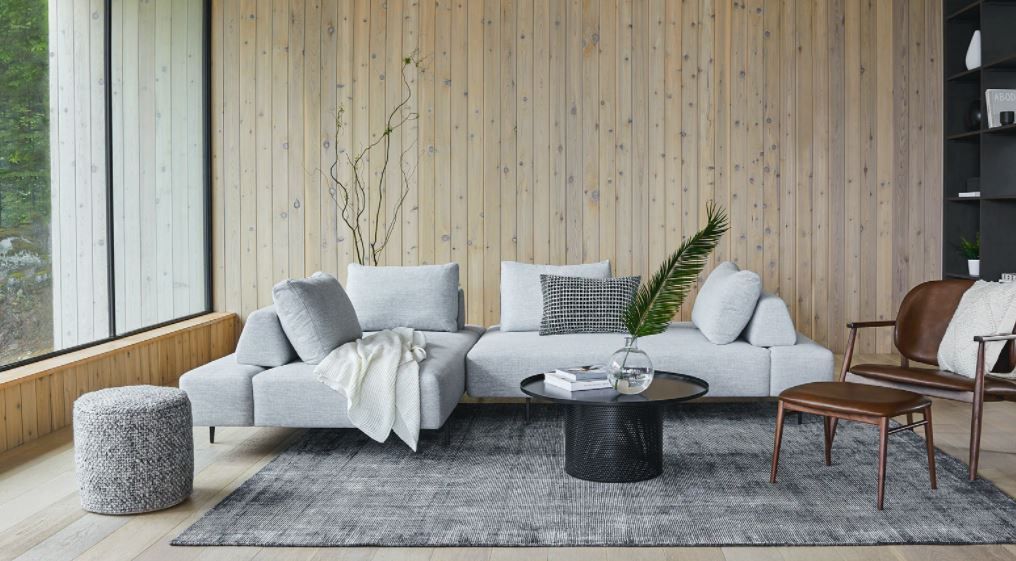 Texa Fog Gray Pouf thumbnail 3