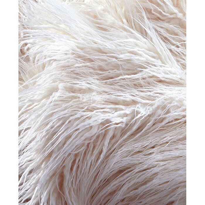 Wadhurst Mongolian Soft Shaggy Faux Fur Throw thumbnail 4