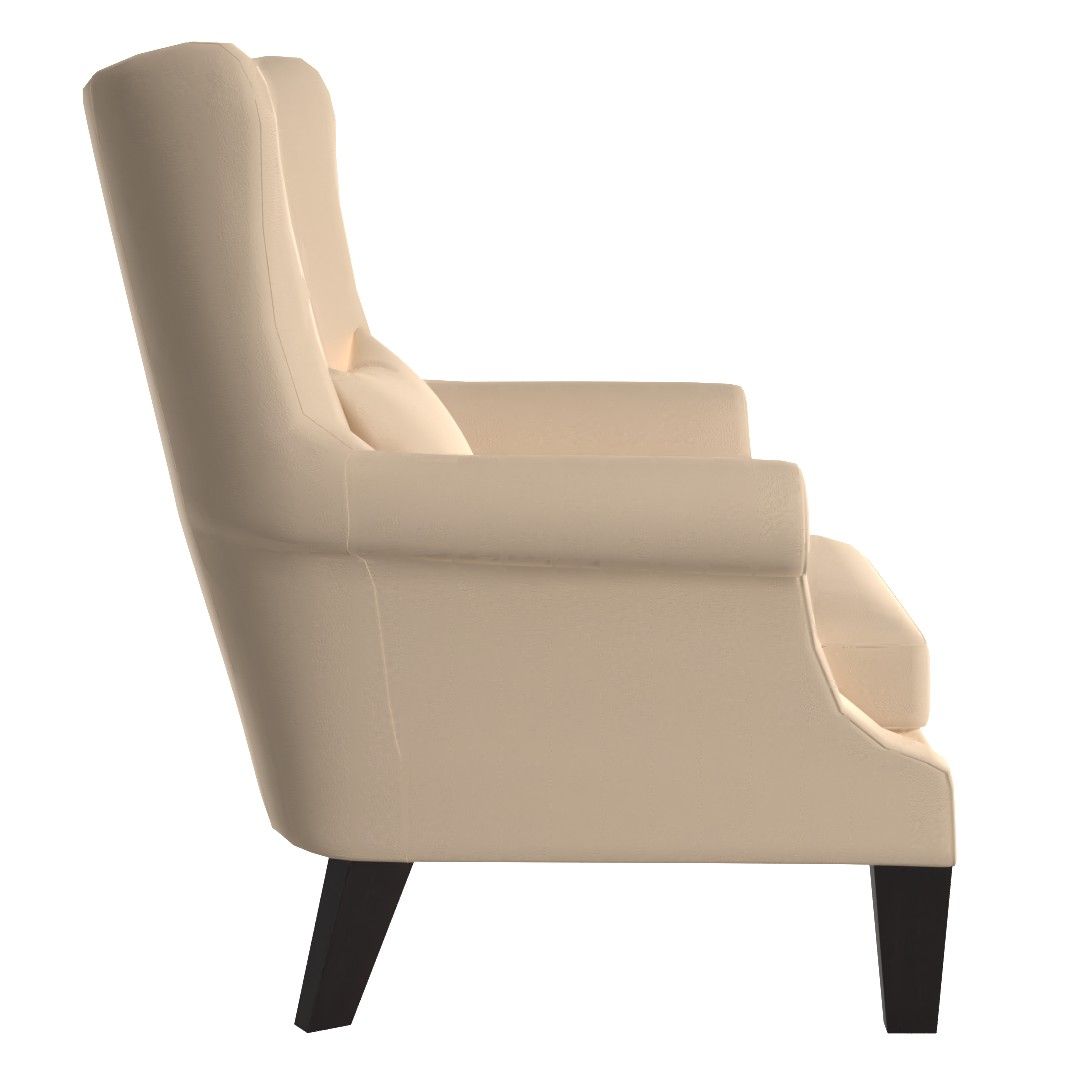 Champlain Wingback Upholstered Armchair thumbnail 2
