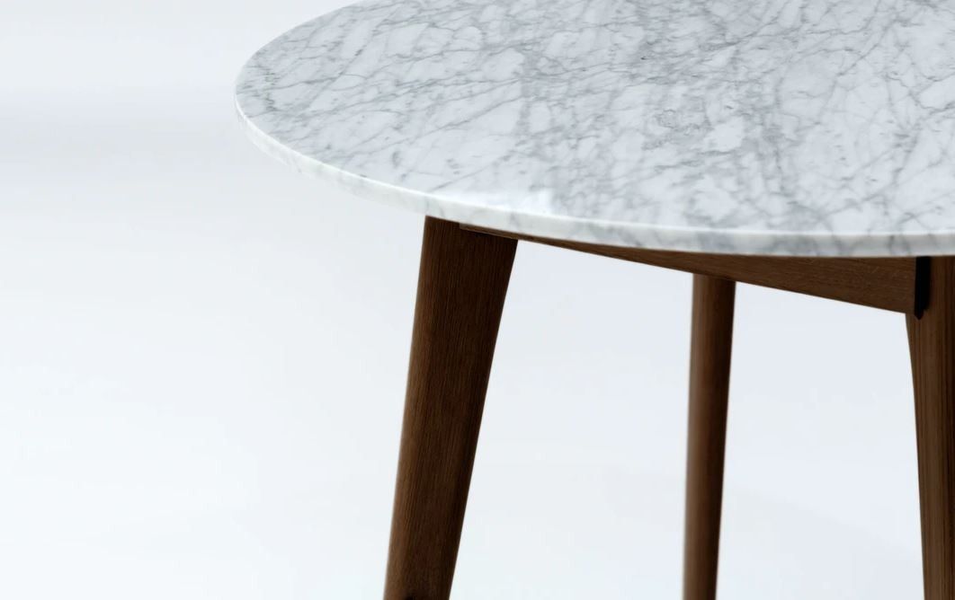Mara Walnut Cafe Table thumbnail 3
