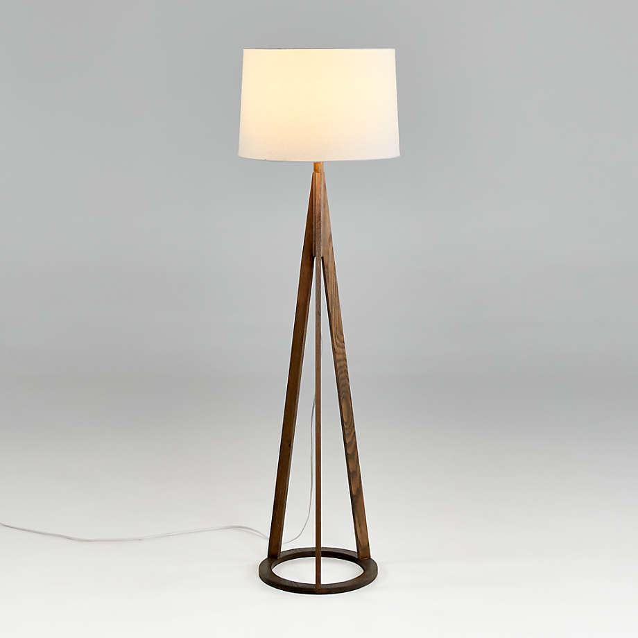 Jackson Dark Brown Tripod Floor Lamp thumbnail 3