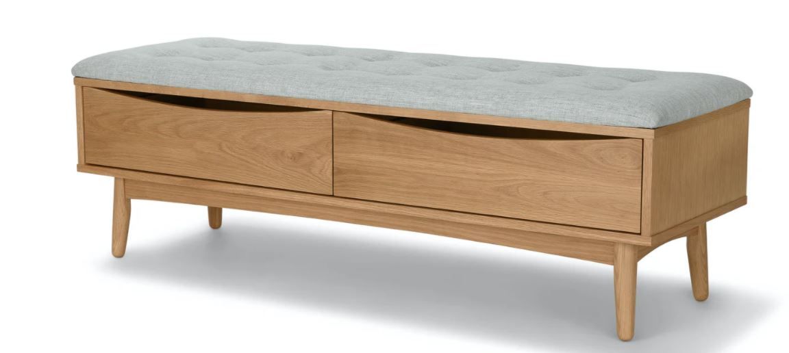 Culla Oak Bench thumbnail 3