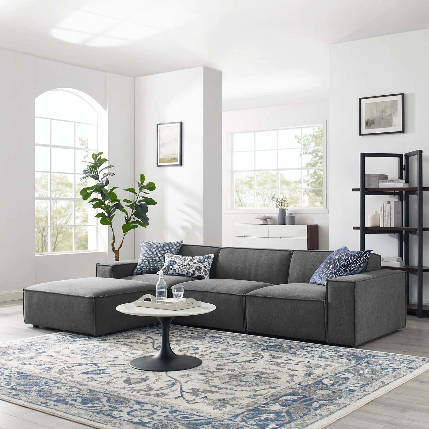Tressor 4 Piece Sectional Sofa thumbnail 2