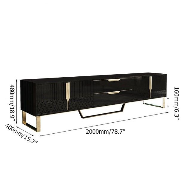 Aro Modern Stylish White TV Stand thumbnail 4