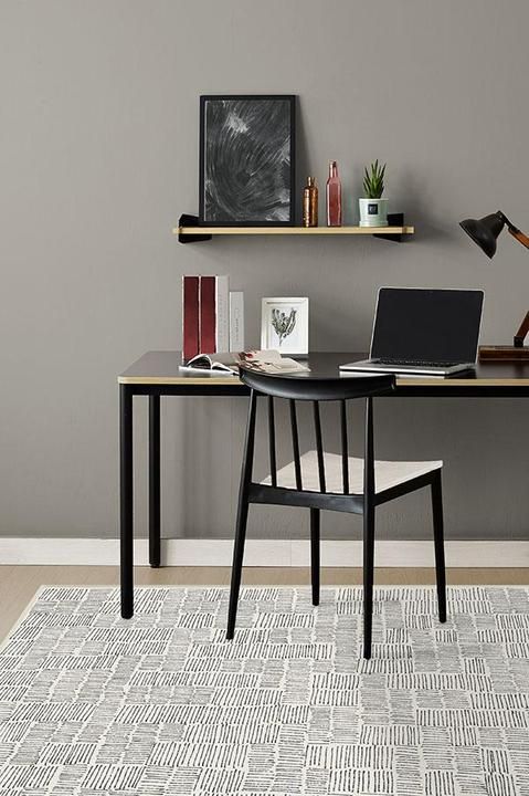 Thalia Black Rug-5'x7' thumbnail 2