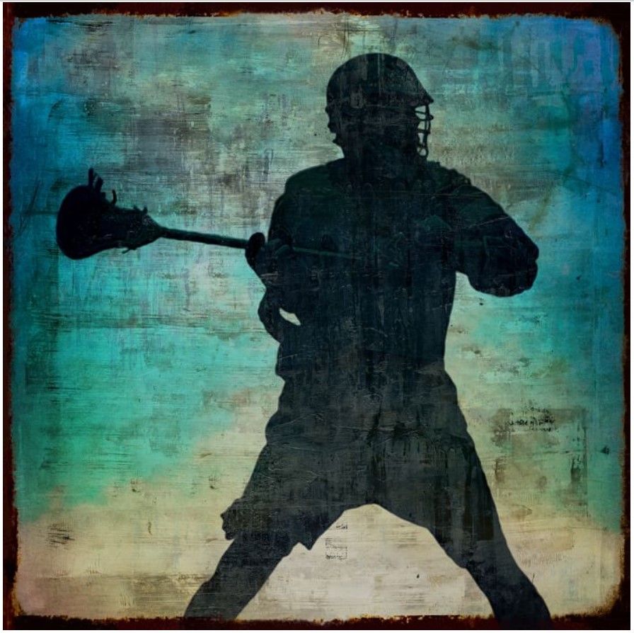 Varsity Lacrosse Wall Mural thumbnail 2