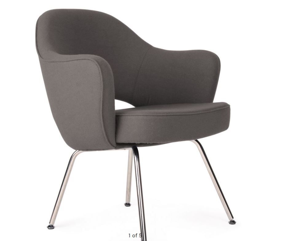 Executive Armchair Steel Legs thumbnail 4