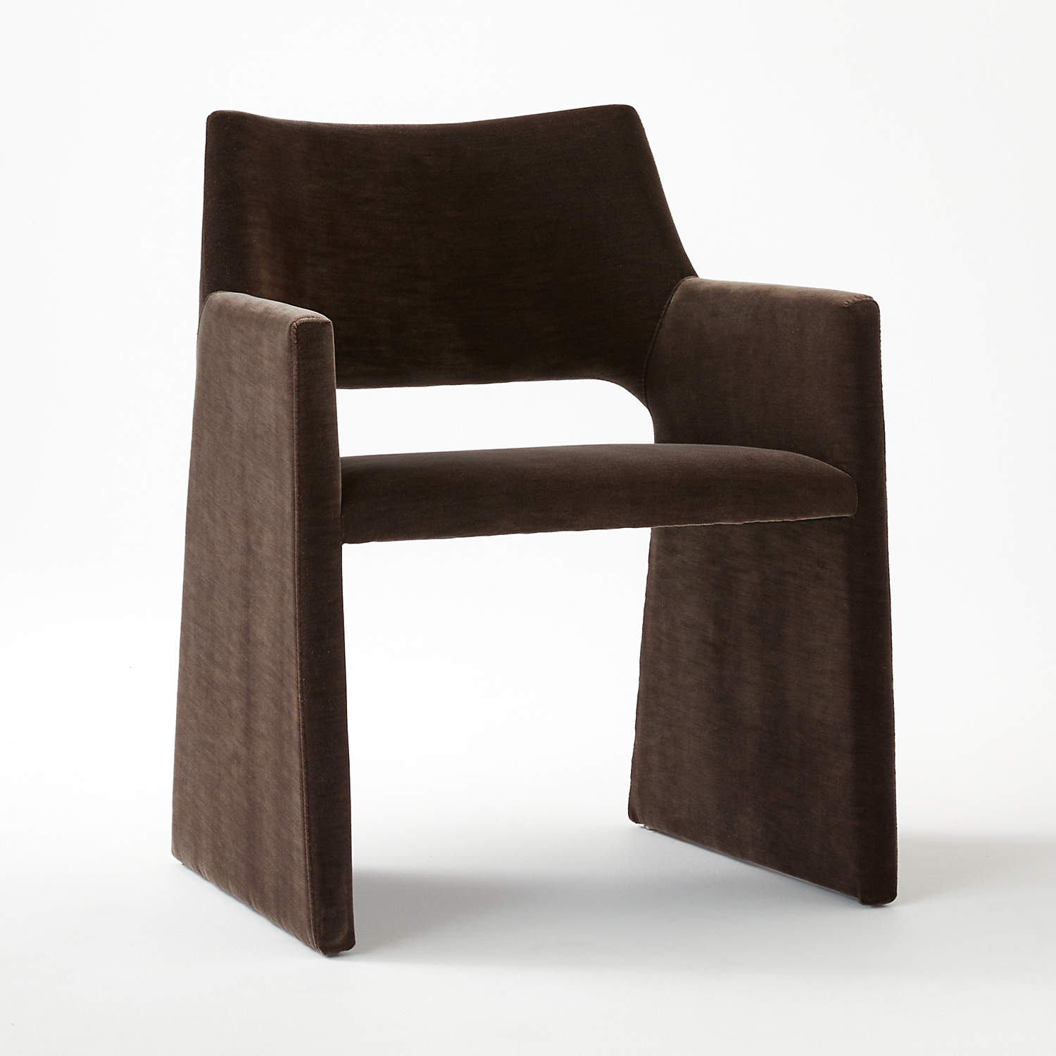 FOLEY MINK VELVET DINING CHAIR thumbnail 3