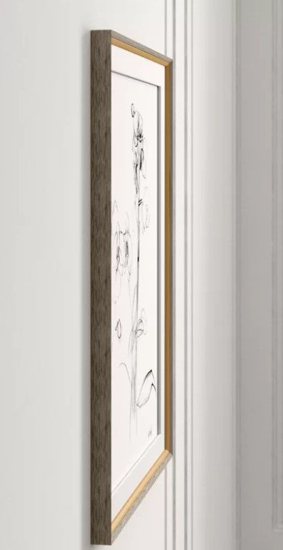 Orchid Studies Framed Drawing Print thumbnail 3