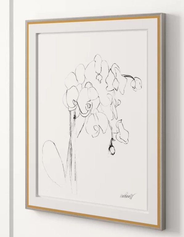 Orchid Studies by Lisa Pevaroff Picture Frame thumbnail 3