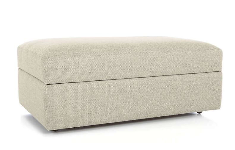 Lounge II Storage Ottoman with Casters thumbnail 3